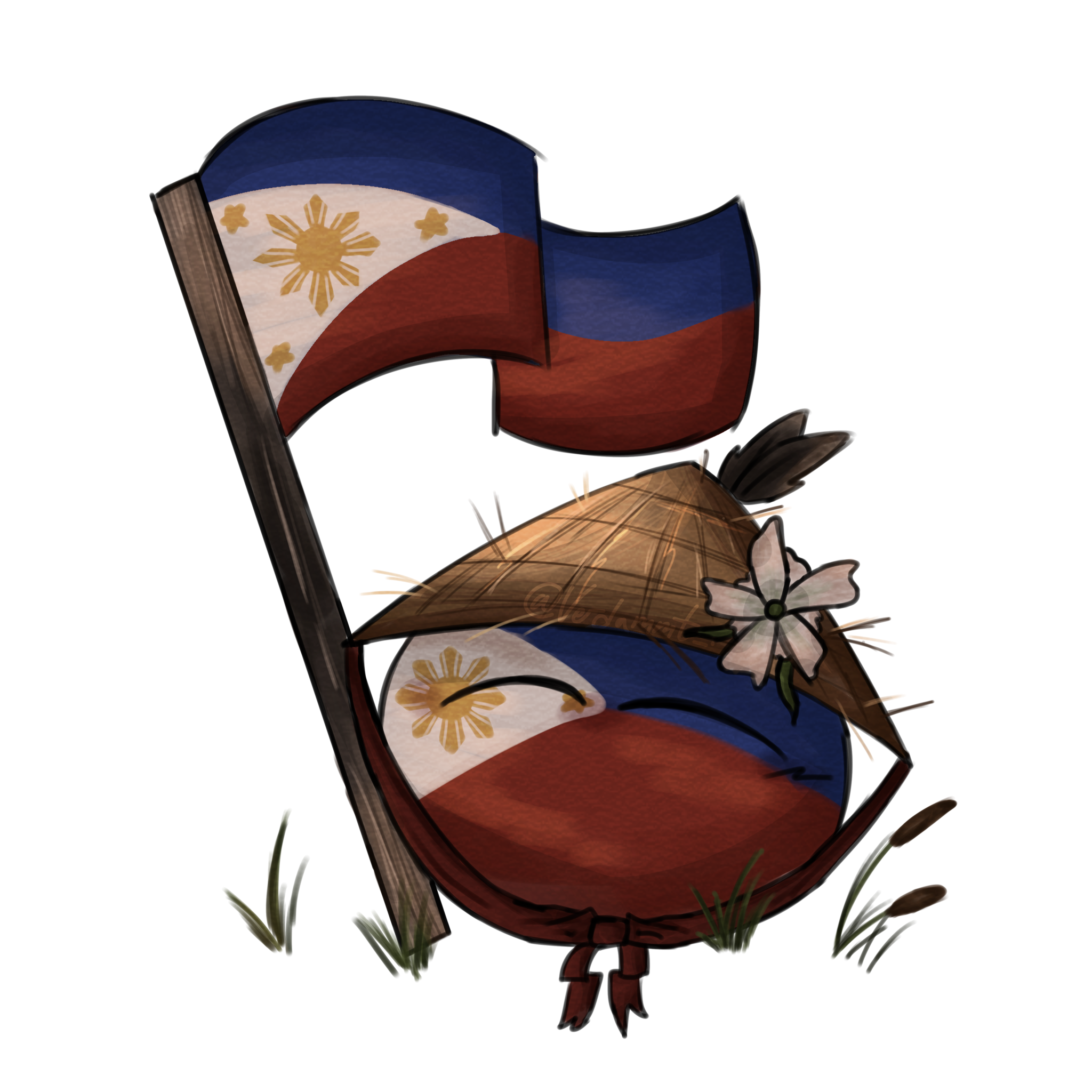 Philippines spawn artwork