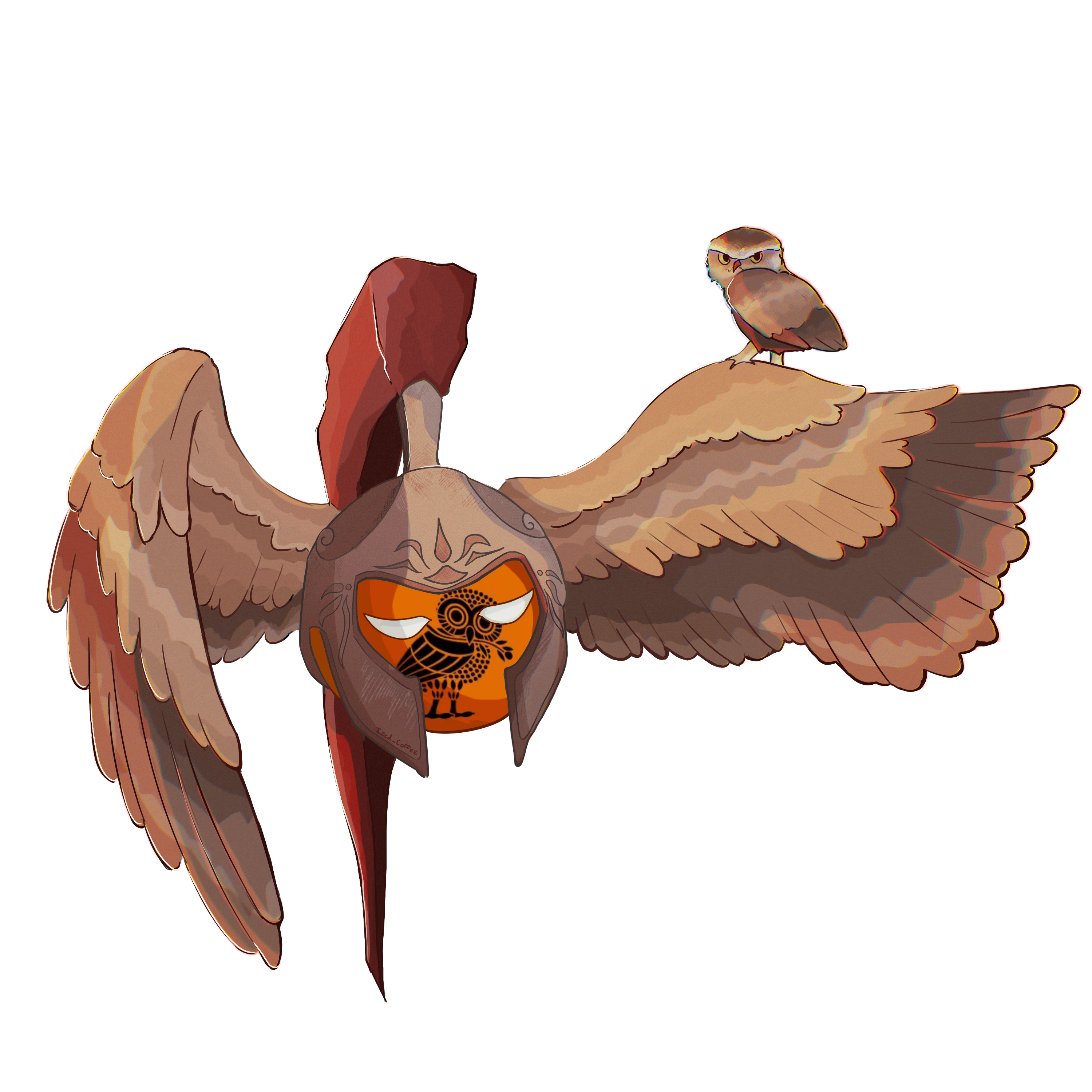 Ancient Athens spawn artwork