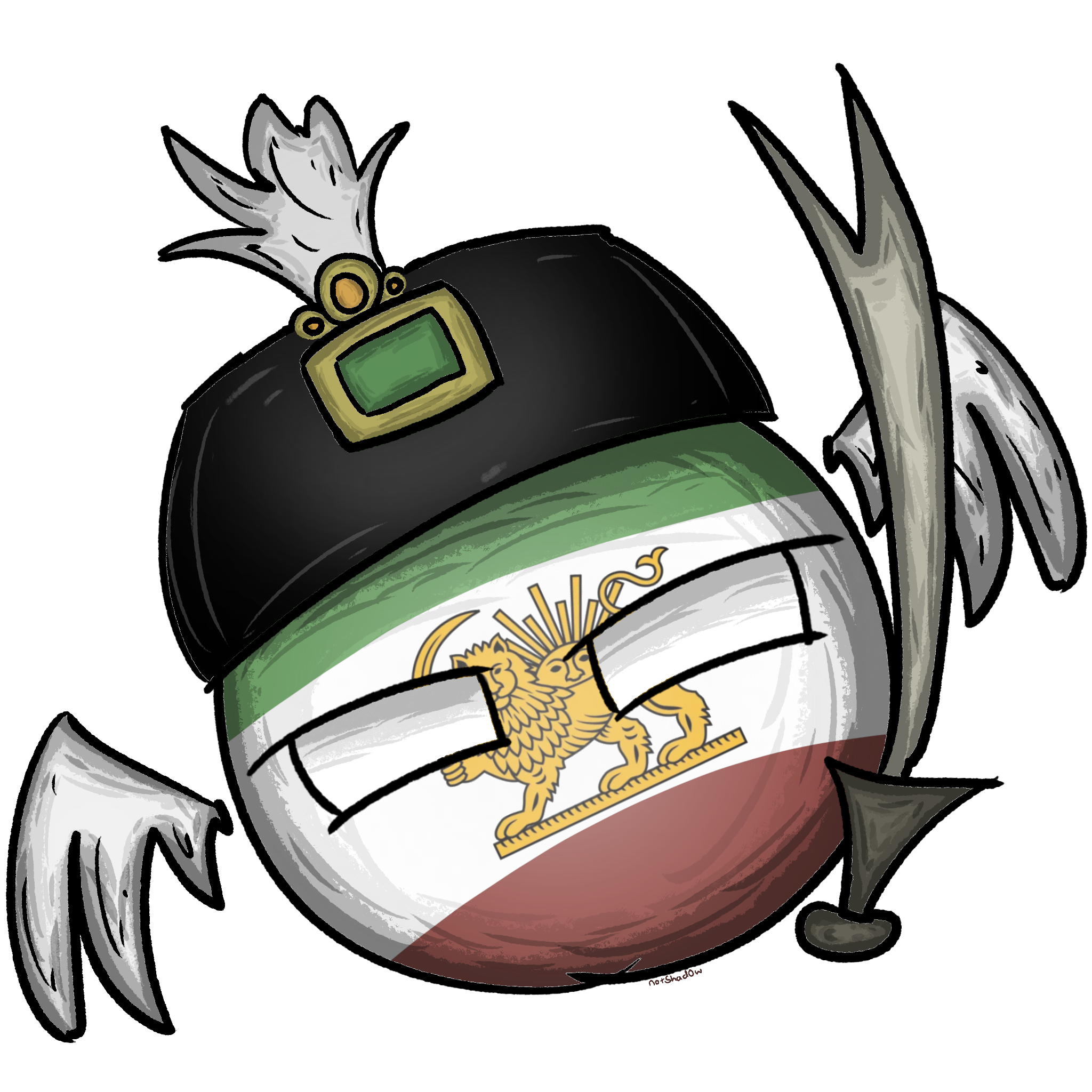 Qajar Dynasty spawn artwork