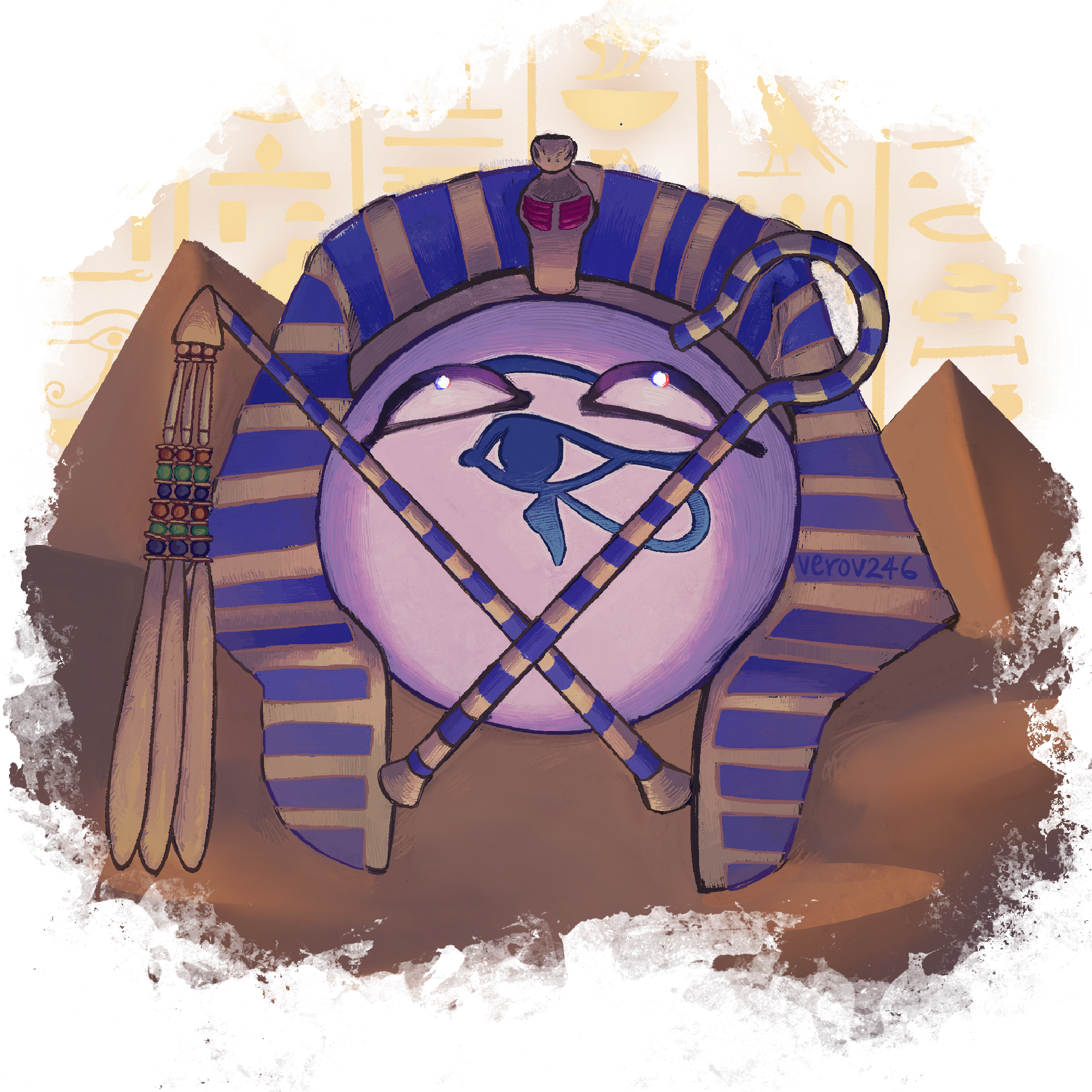 Ancient Egypt spawn artwork