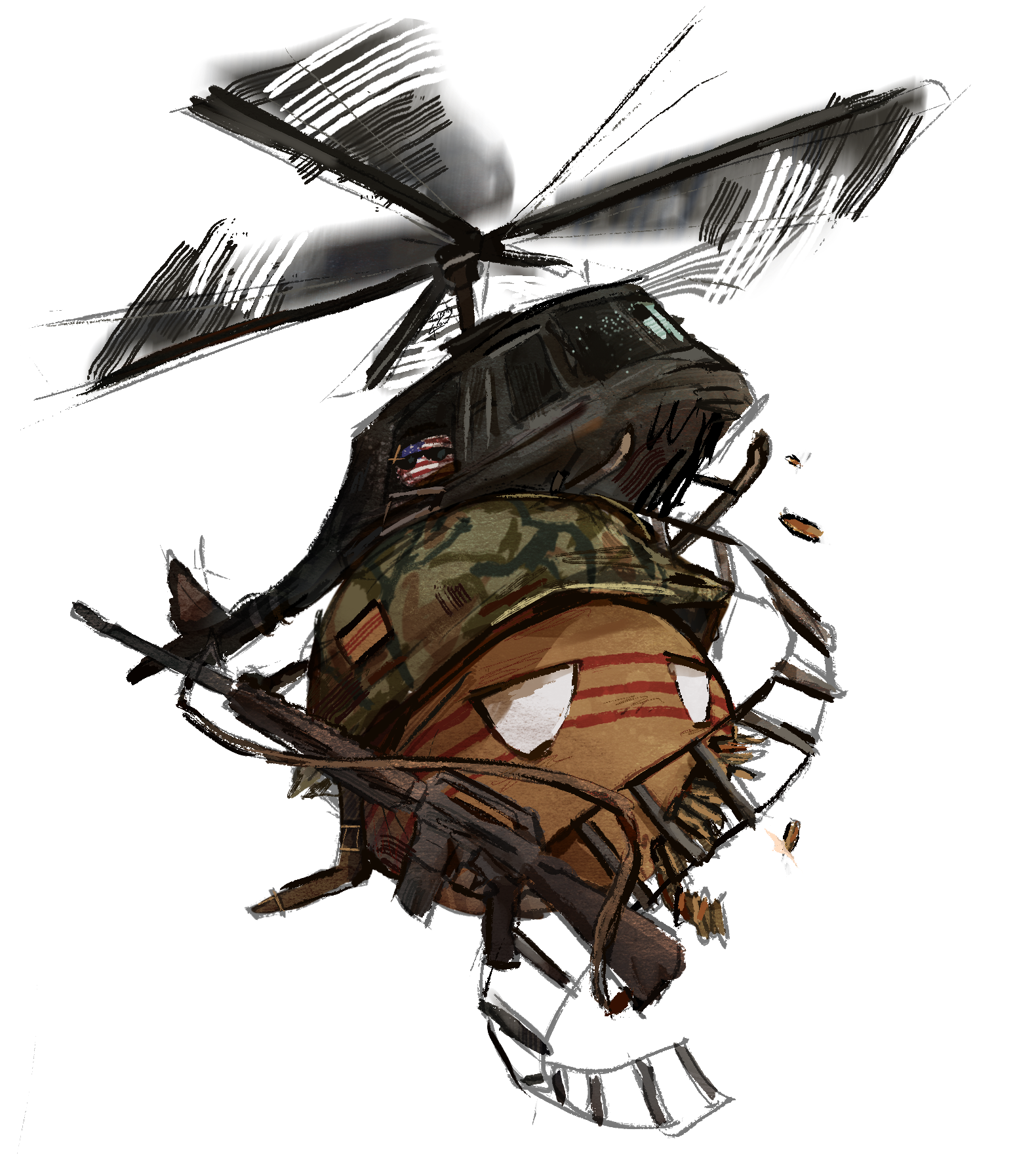 South Vietnam spawn artwork