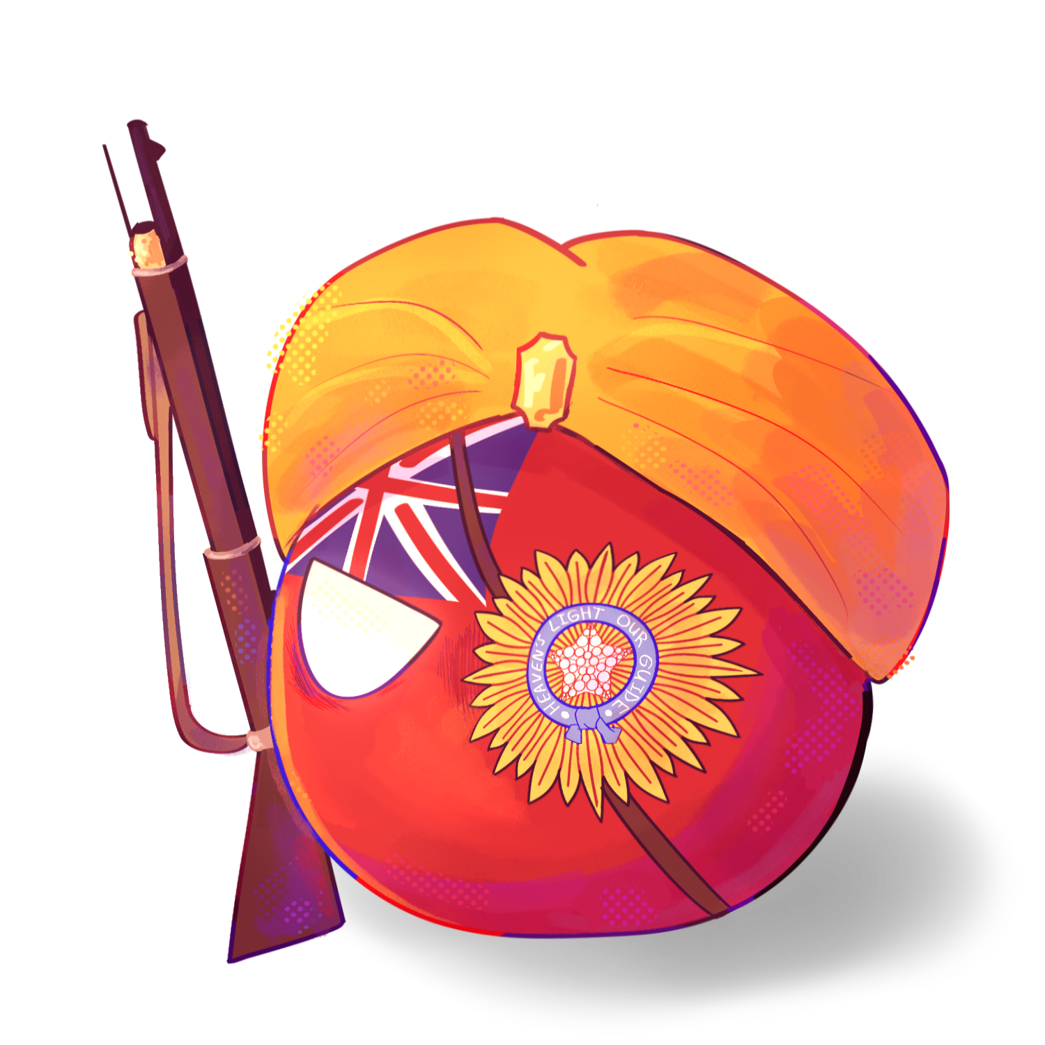 British Raj spawn artwork