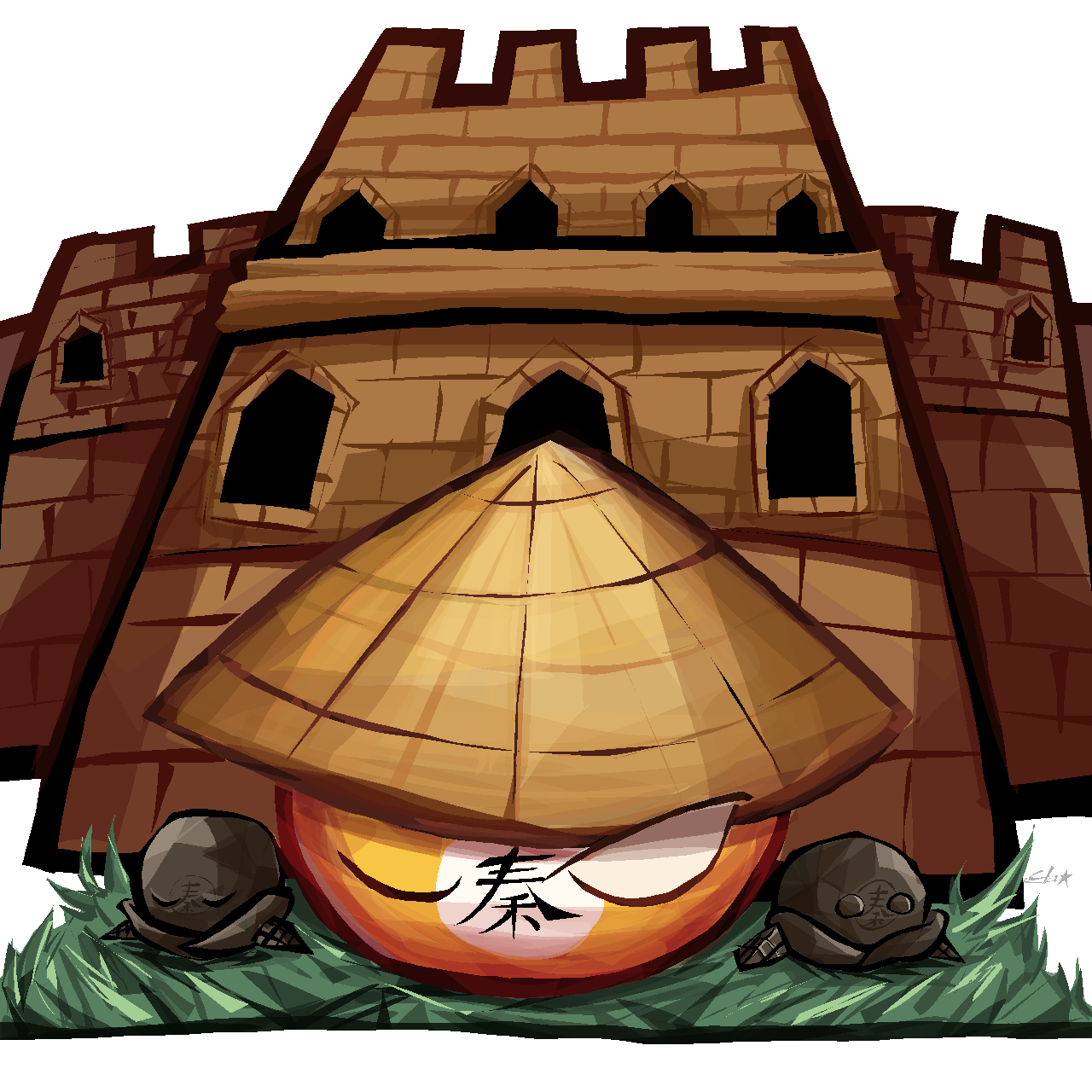 Qin Dynasty spawn artwork