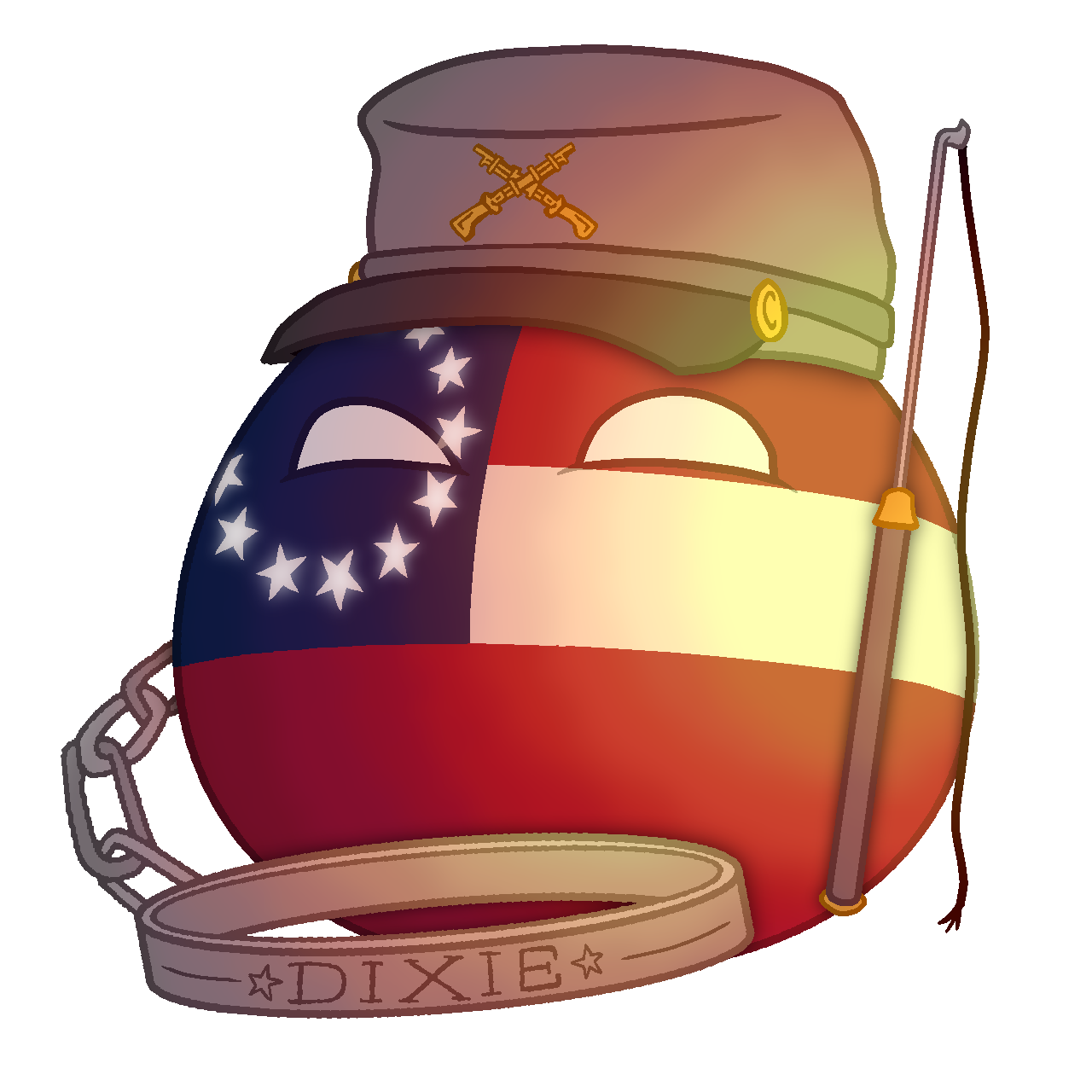 Confederate States spawn artwork
