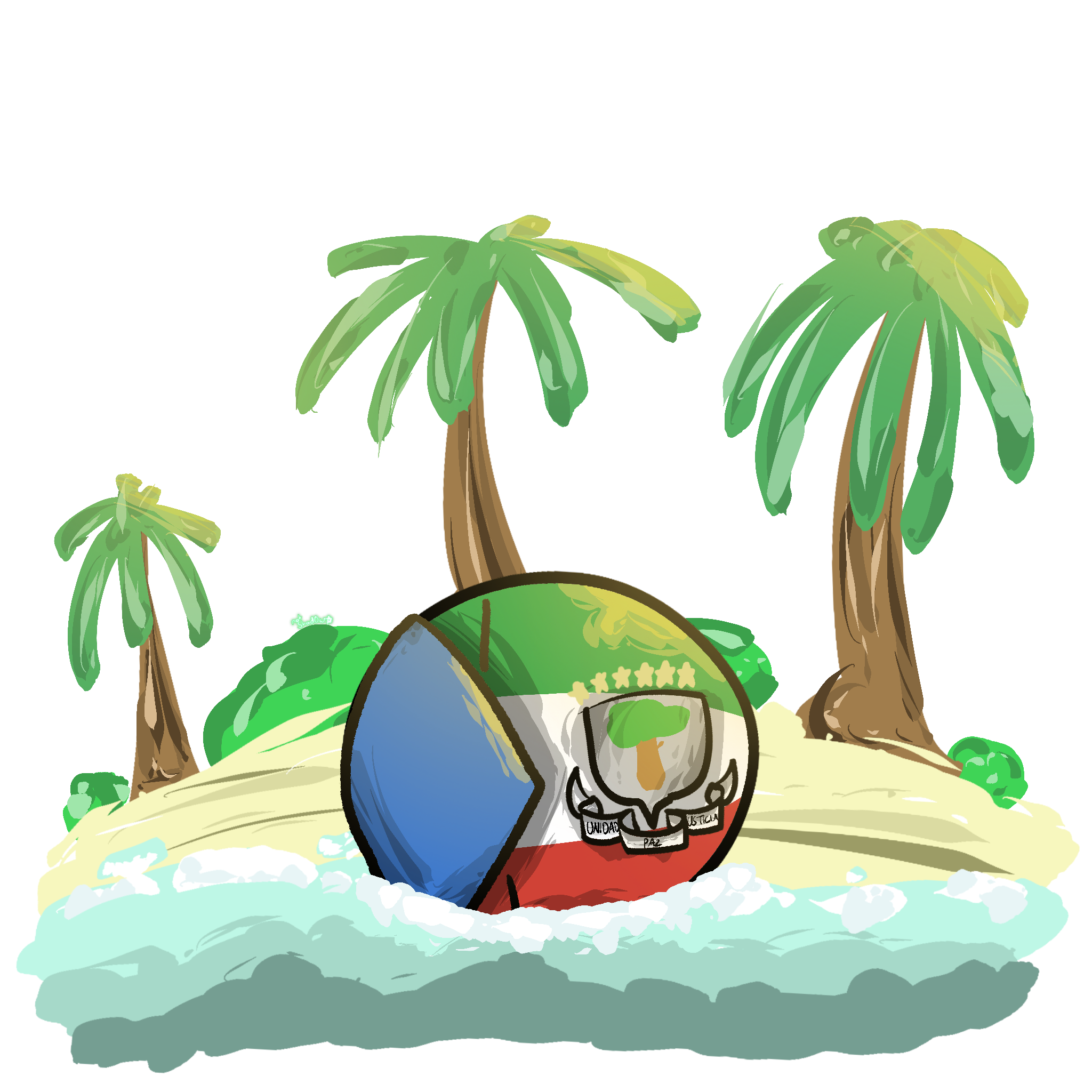 Equatorial Guinea spawn artwork