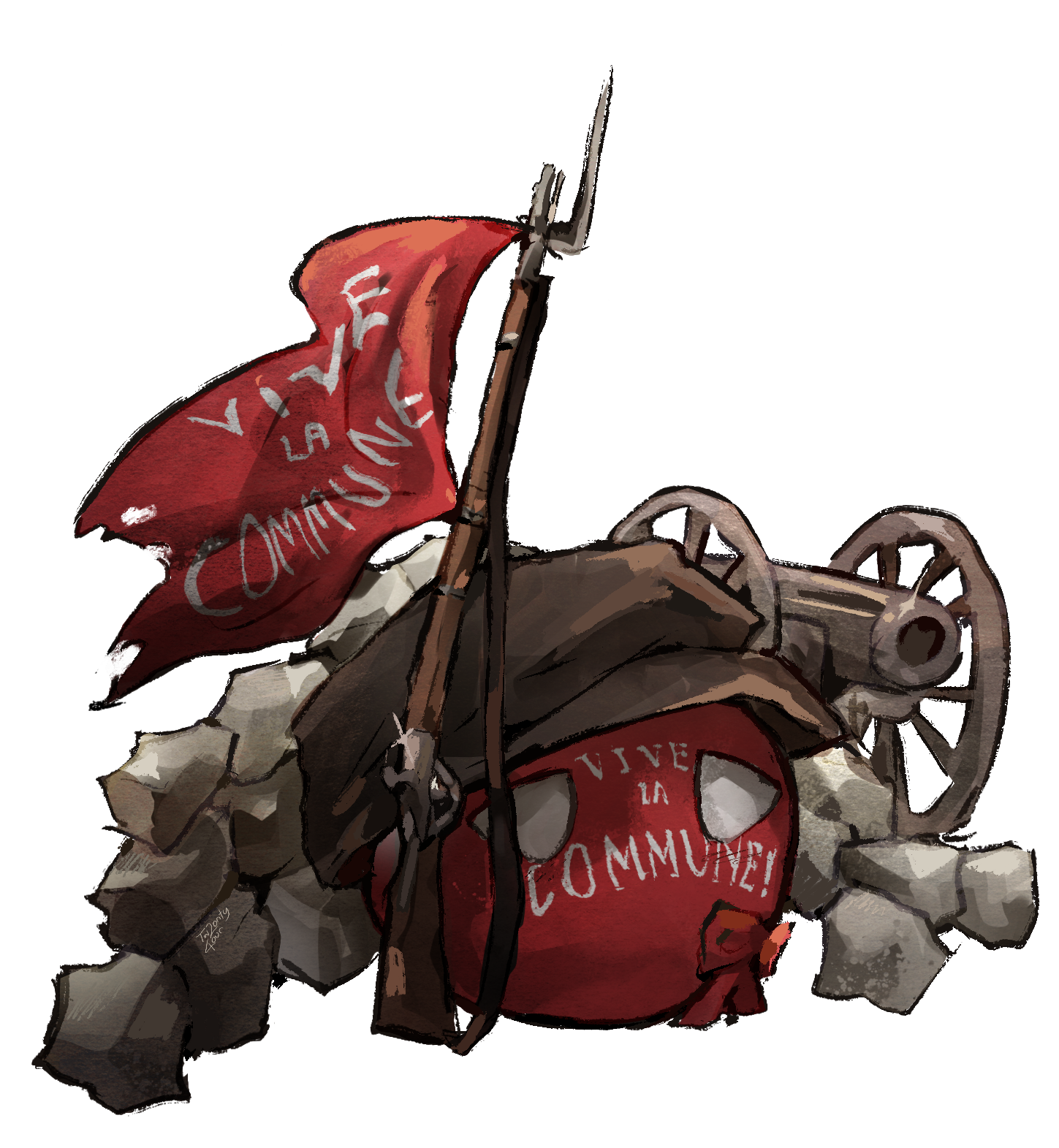 Paris Commune spawn artwork