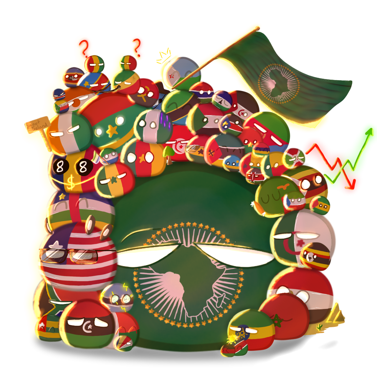 African Union spawn artwork