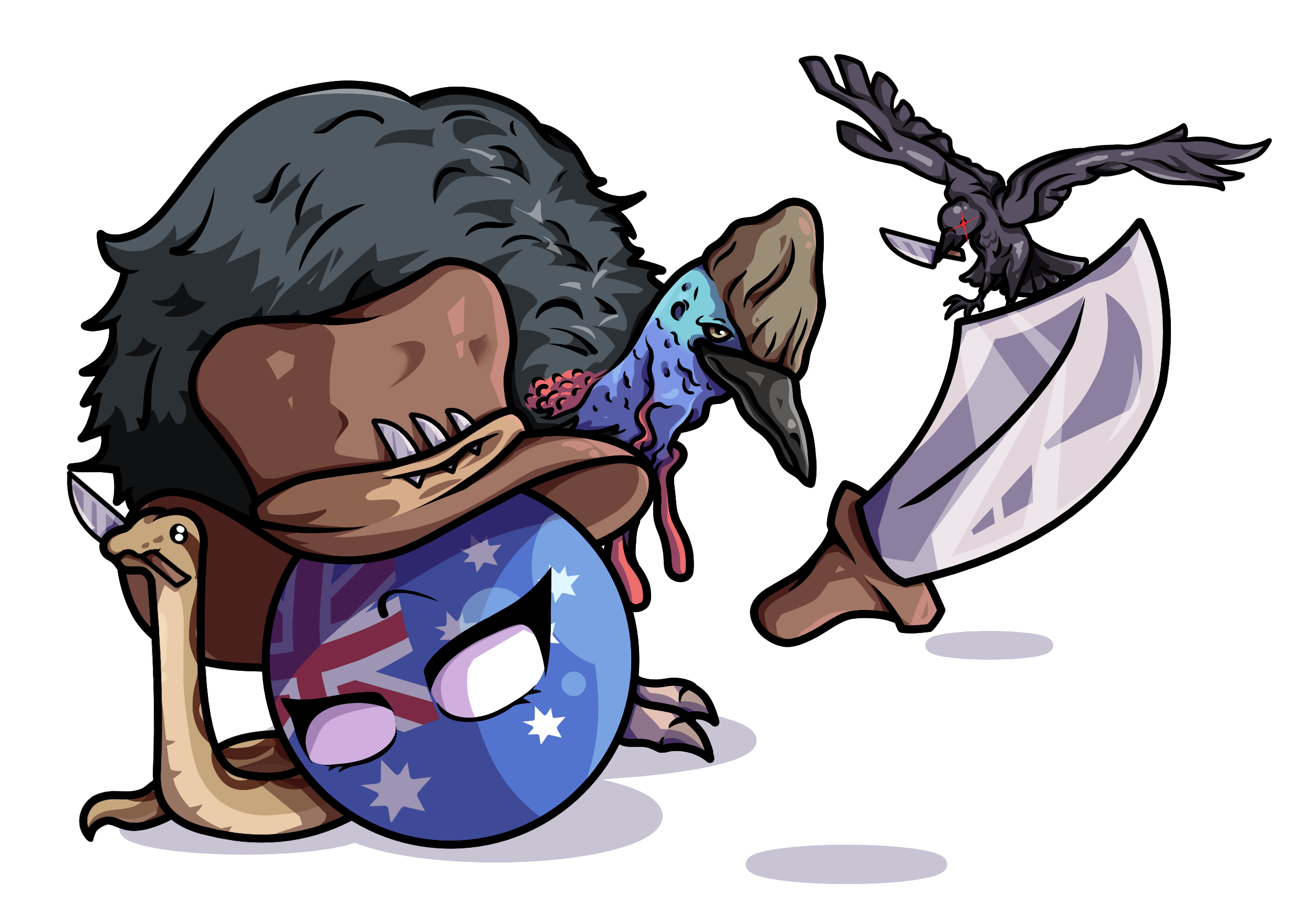 Australia spawn artwork