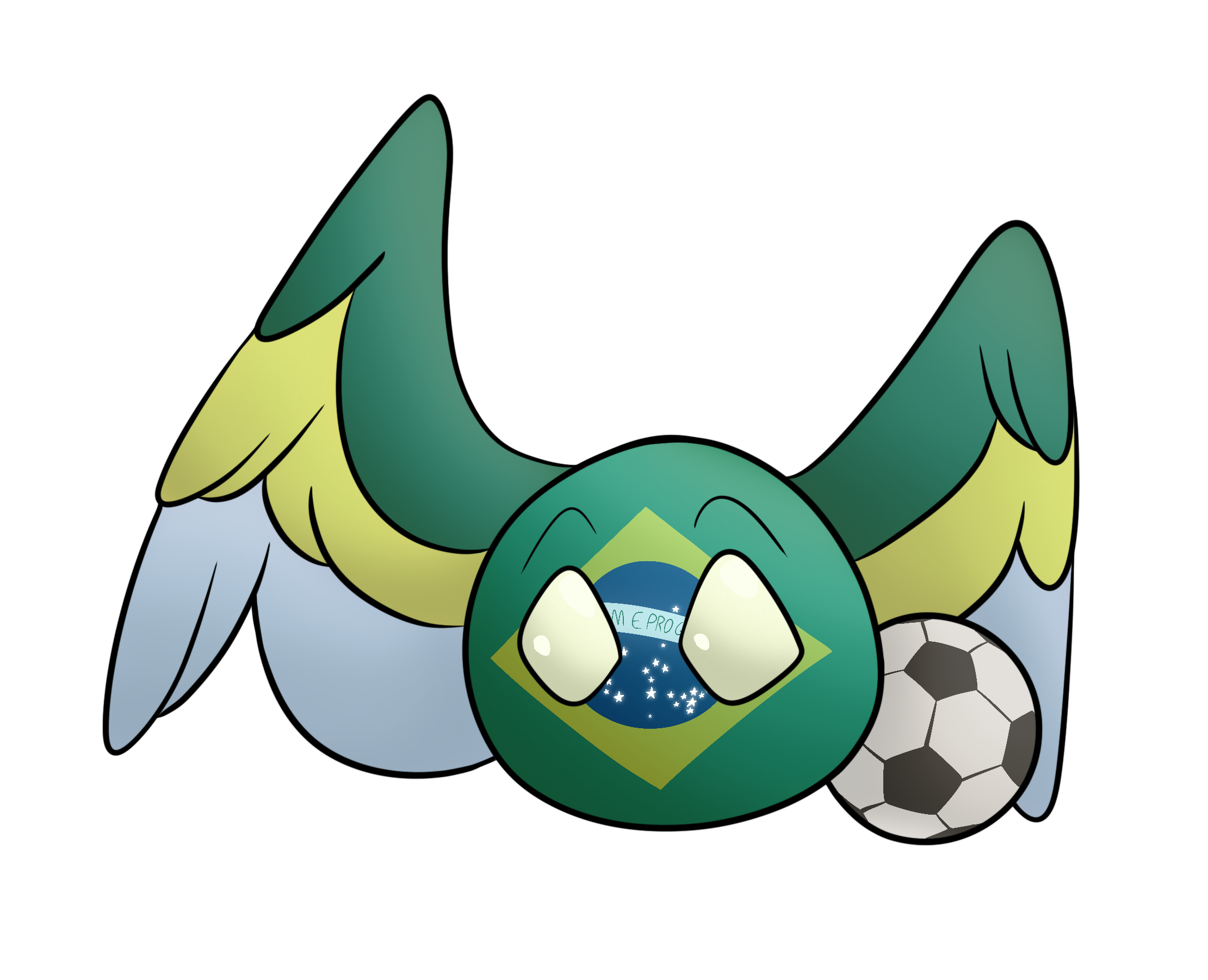 Brazil spawn artwork