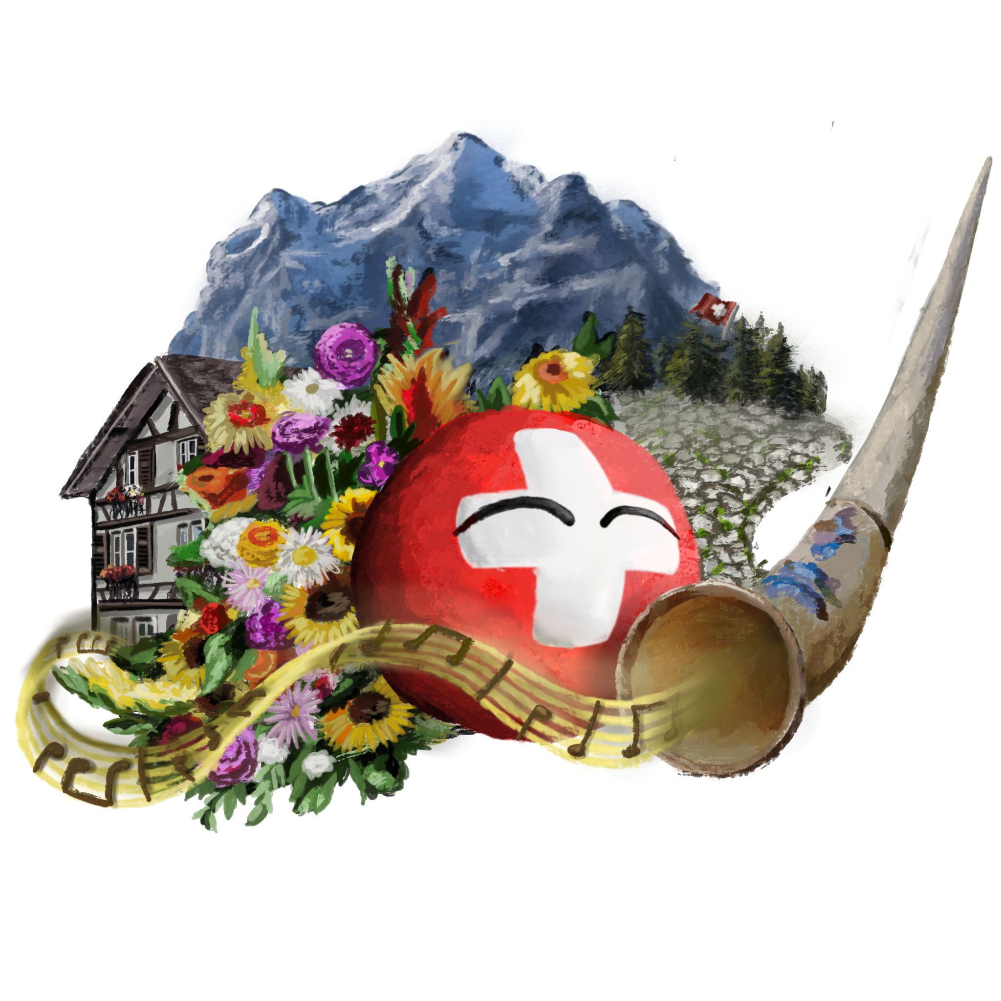 Switzerland spawn artwork, Aug 1, 2026