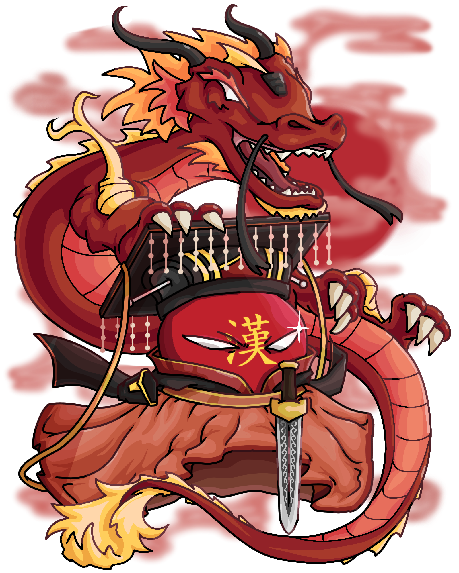 Han Dynasty spawn artwork