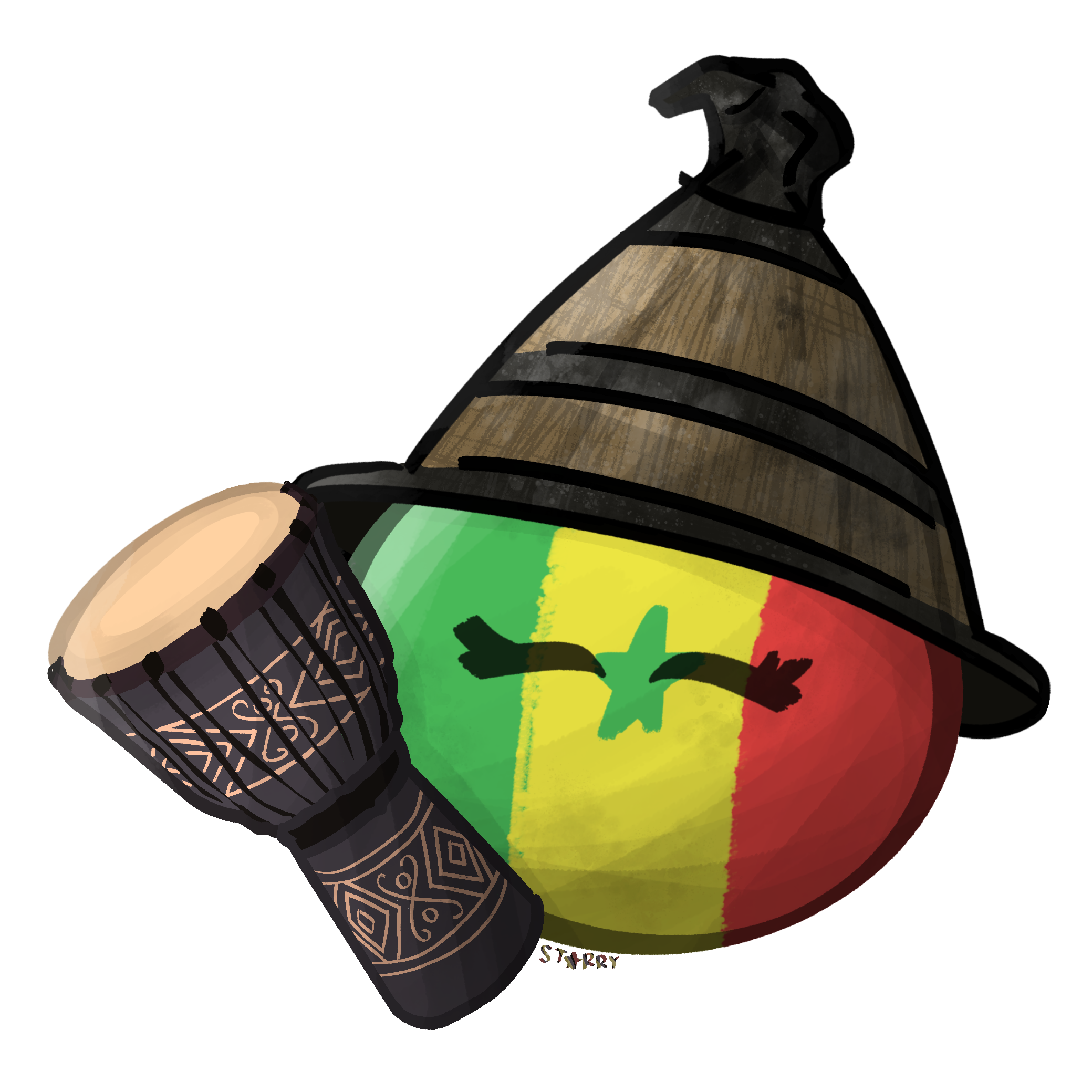 Senegal spawn artwork