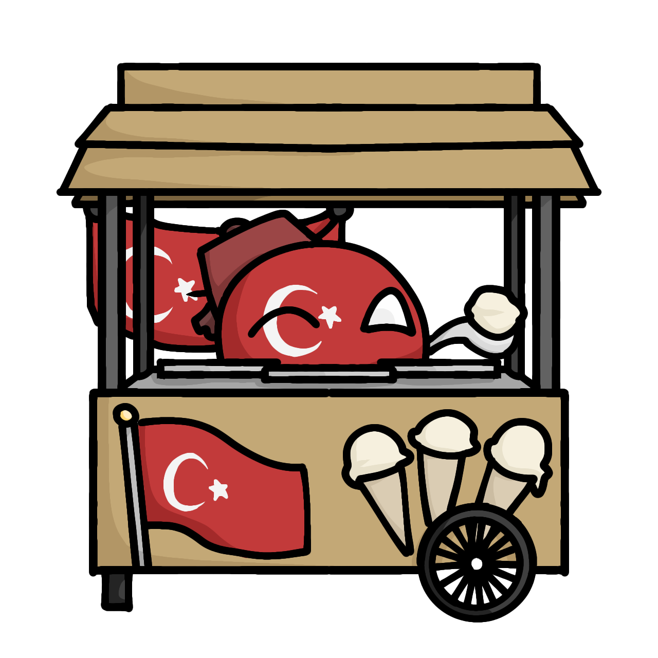 Turkey spawn artwork